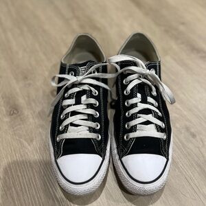Converse All Star low tops, mens size 9.5, used